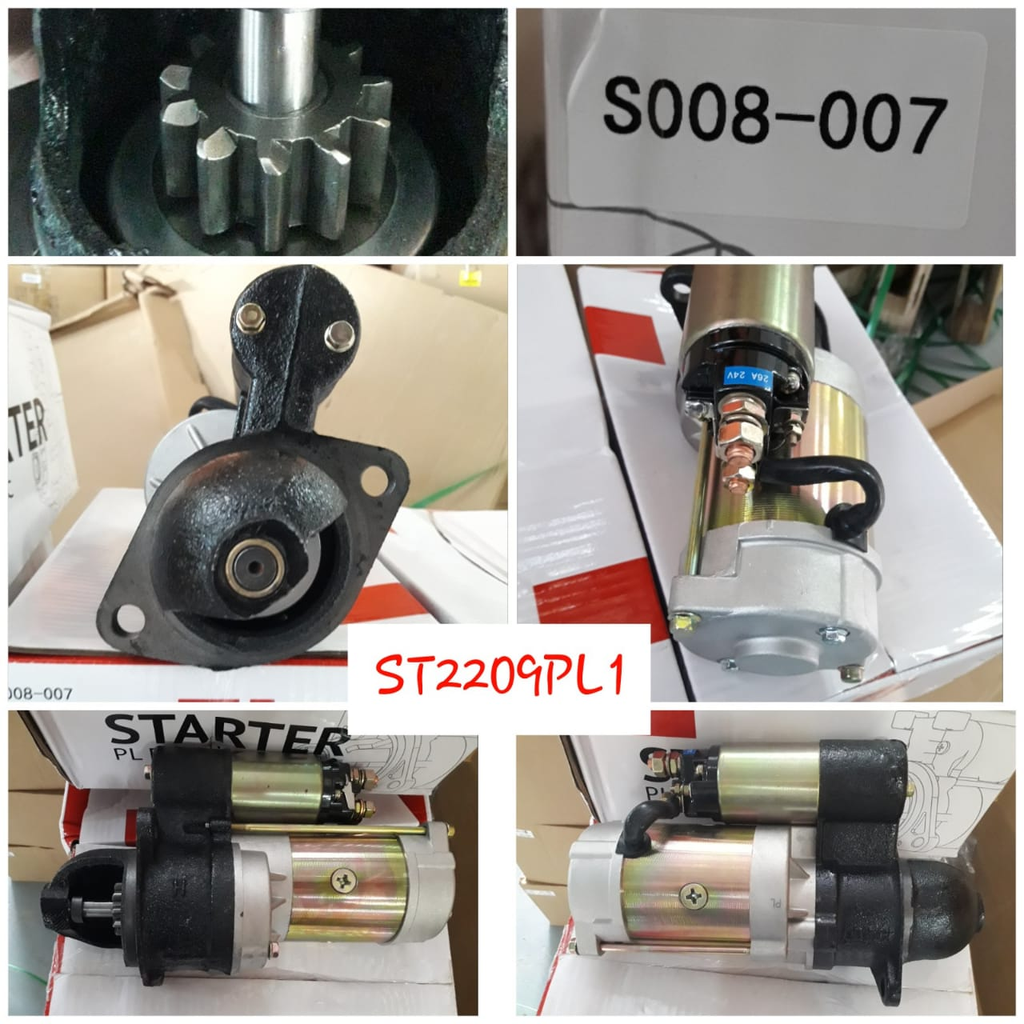 ST2209PL1   - CNA 24V/11T 2 BOLT RHO SLW TYP STARTER