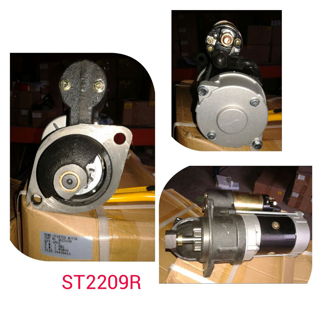 ST2209R-CNA 24V 12T 2 BOLT RHO SLW TYP STARTER