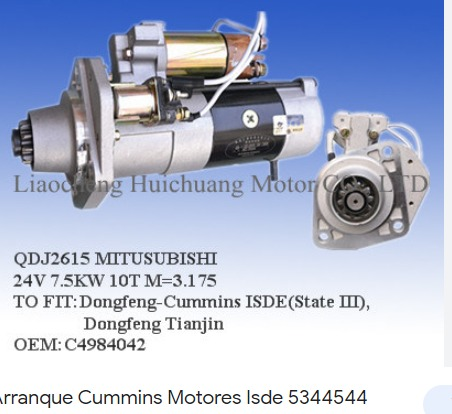 ST32-10105R-CNA CUMMINS 24V 10T 6.5KW ULC STARTER