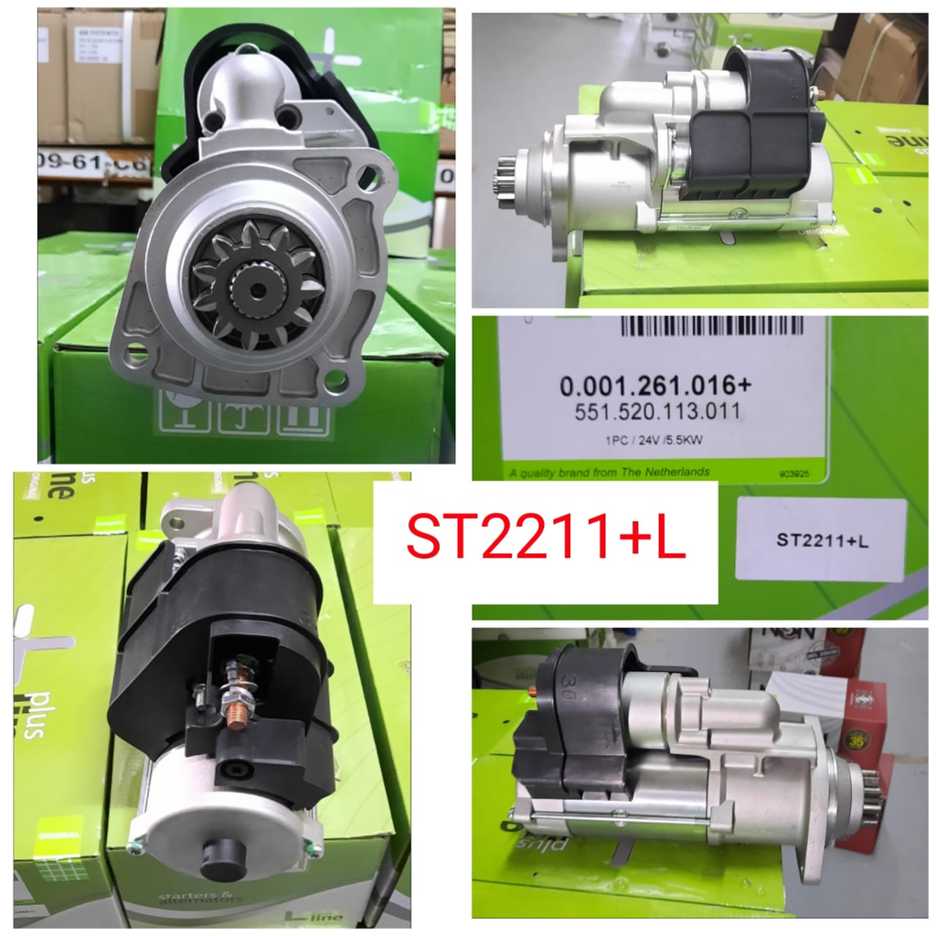 ST2211+L- CNA STYR WD615 24V 11T STARTER MOTOR