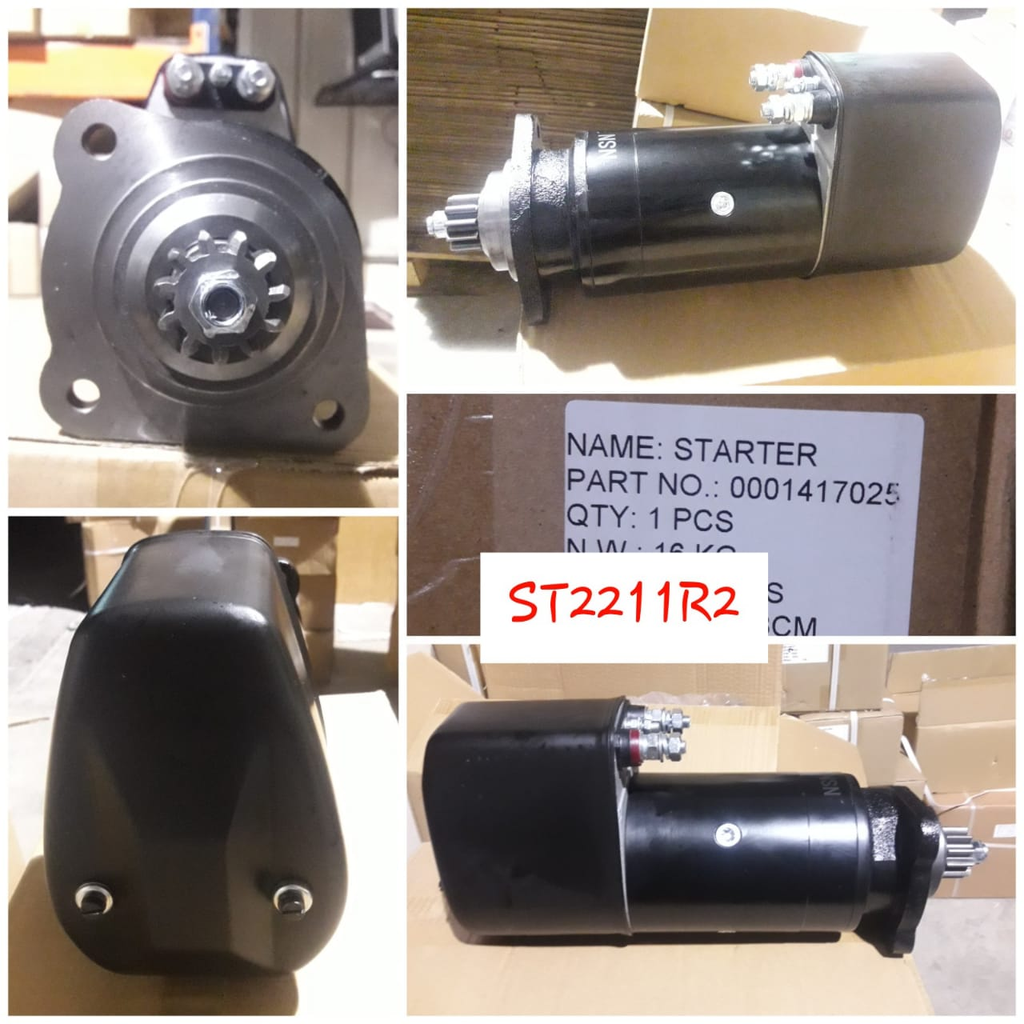 ST2211R2   - CNA STYR BSH 24V 11T URC STARTER