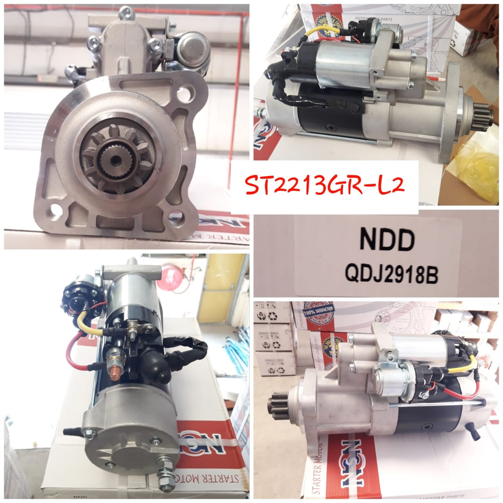 ST2213GR-L2-CNA 39MT 24V 10T ULC 8KW 43MM STARTER+SAFETY