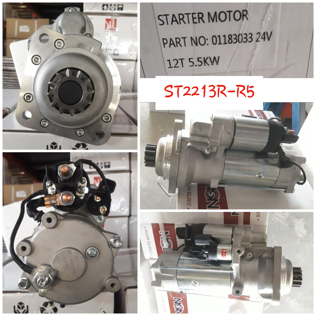 ST2213R-R5-CNA PST DUETZ 24V 12T URC STARTER MOTOR