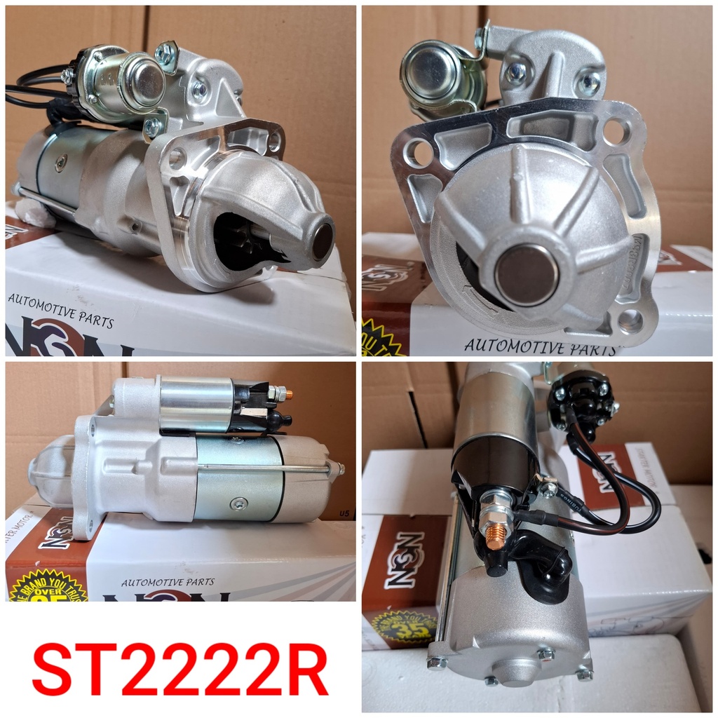 ST2222R   - CH. CUMMINS OEM 24V 10T 3B LHO SHORT STARTER