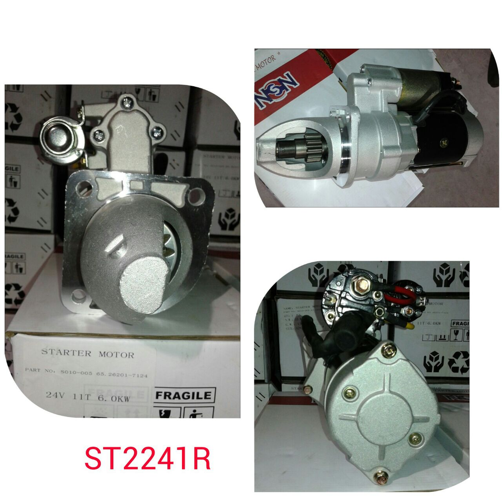 ST2241R   - DAEWOO 24V 11T RHO STARTER MOTOR