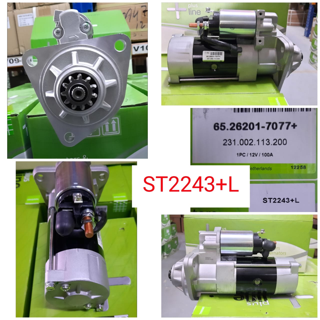 ST2243+L- DAEWOO DOOSAN FD6 TYPE 24V 1TT STARTER