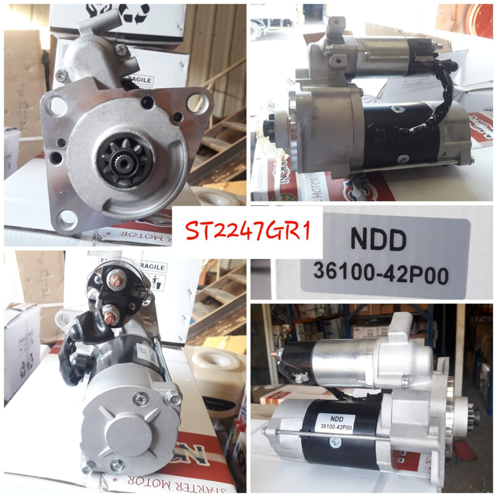ST2247GR1-DAEWOO AC ENGINE OEM 24V 9T HD RHC STARTER