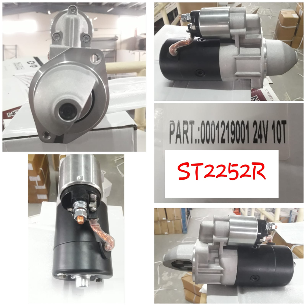 ST2252R- DUETZ 24V 10T 2B 1/7 RHO STARTER