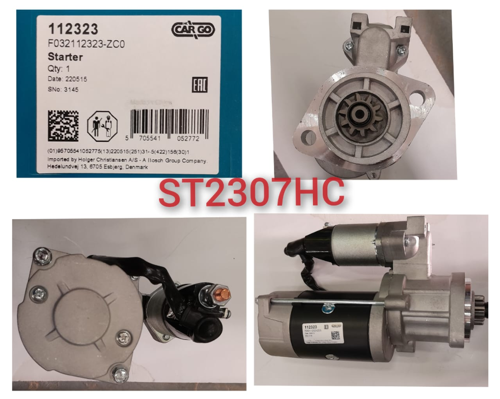 ST2307HC - FORKLIFT S6K 24V 10T STARTER MOTOR