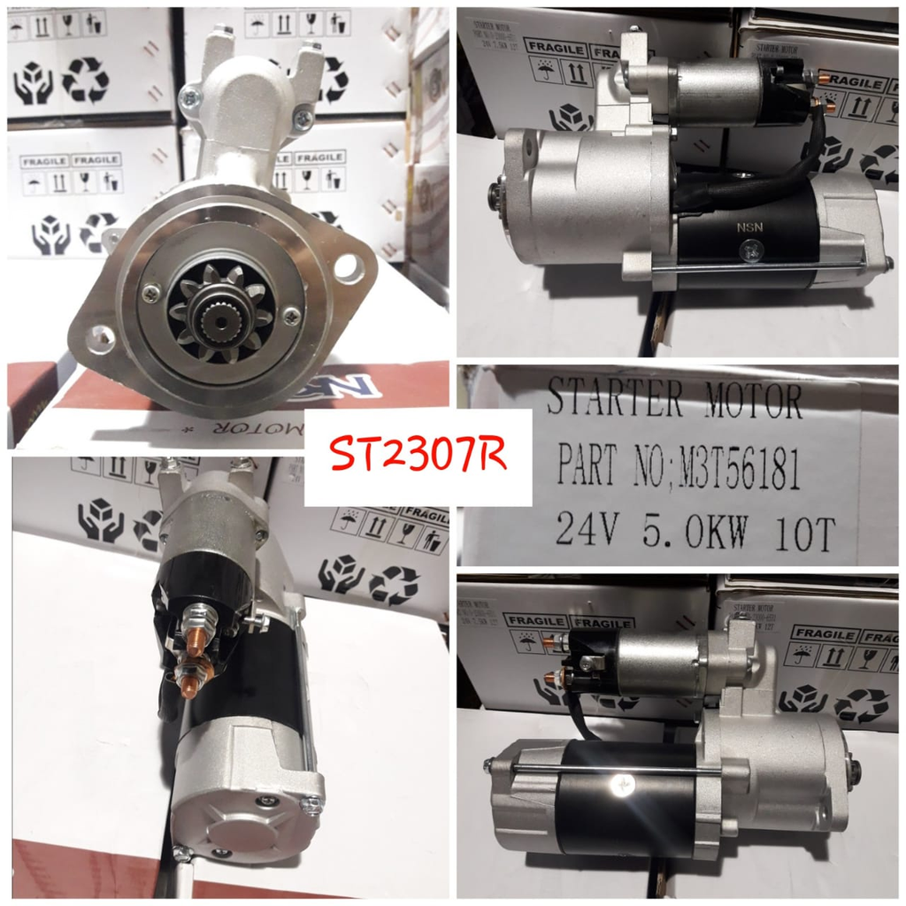 ST2307R   - FORKLIFT S6K 24V 10T STARTER+SAFETY