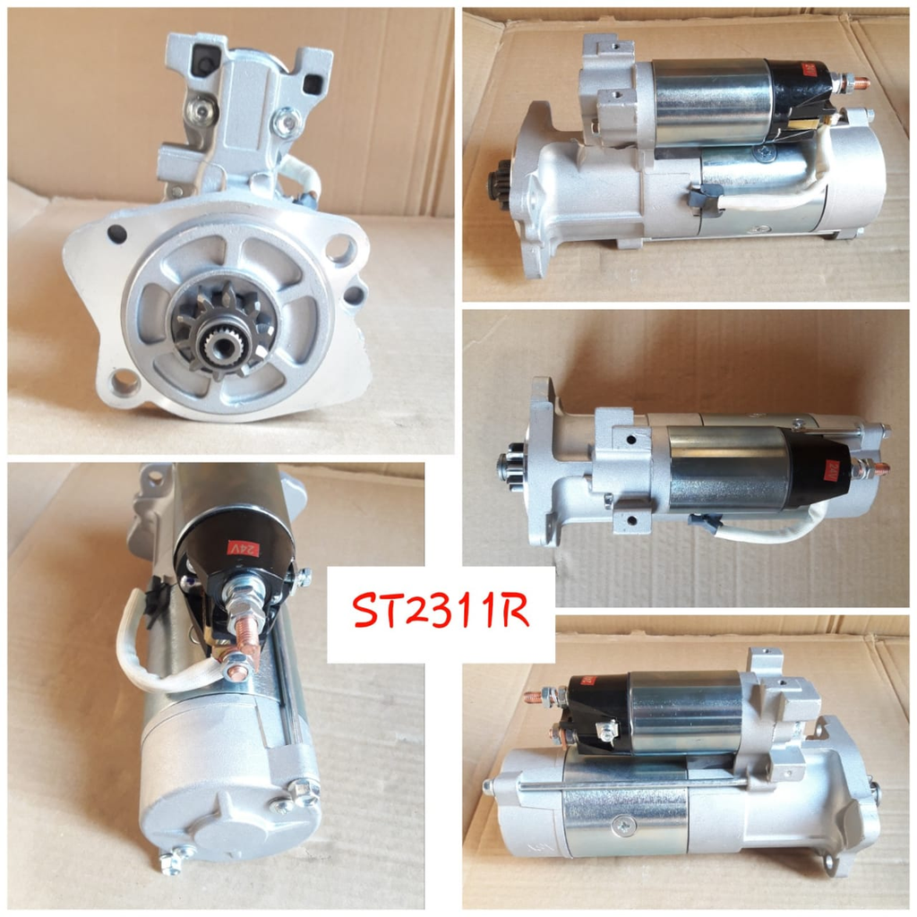 ST2311R   - FORKLIFT S6S 24V 10T 2B 1/7 STARTER MOTOR