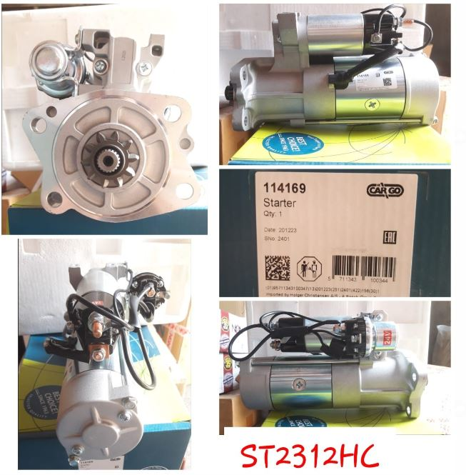 ST2312HC-FORKLIFT S6S 24V 10T 4B STARTER+SAFETY SWITCH