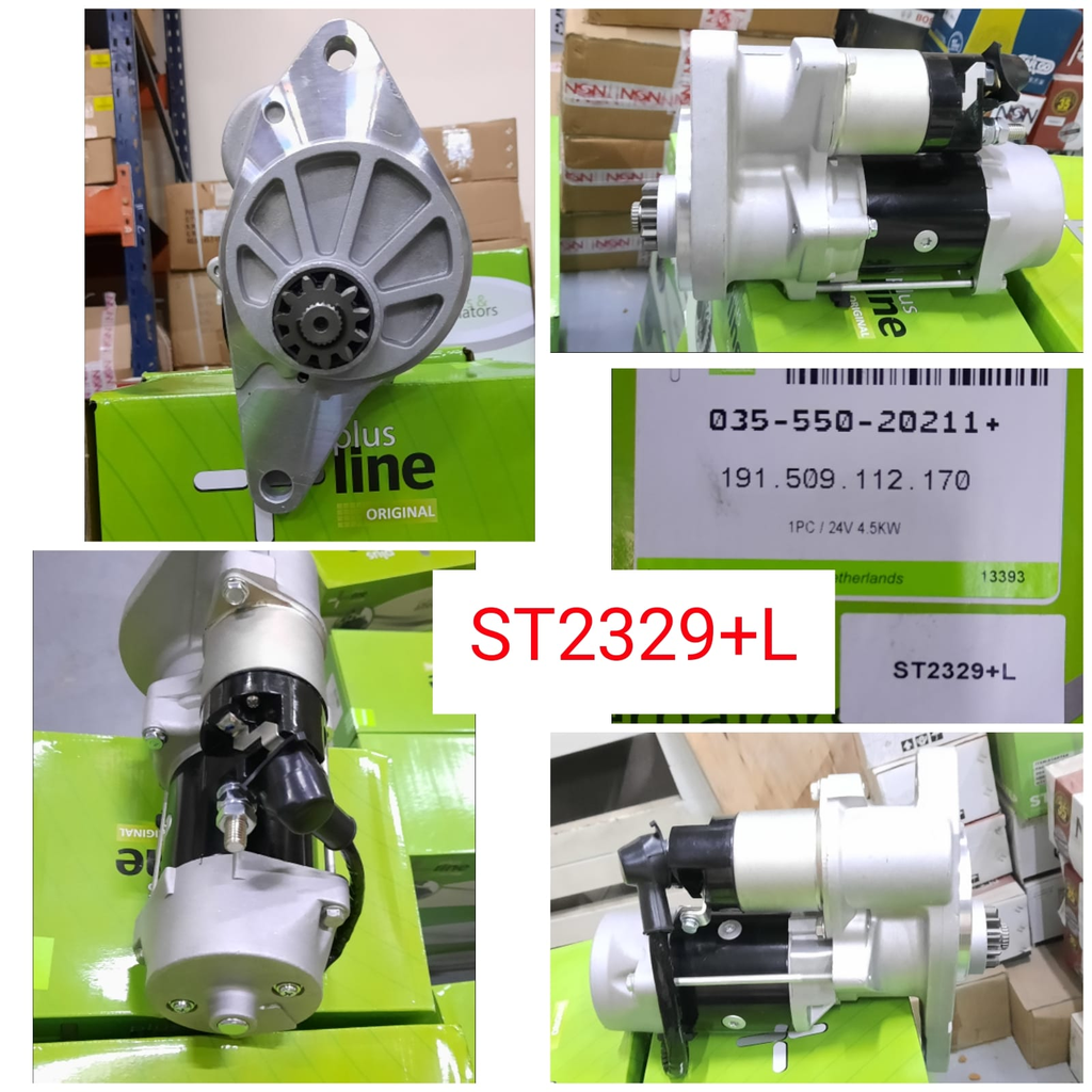 ST2329+L- HINO J08C LONG OEM 24V 11T STARTER MOTOR