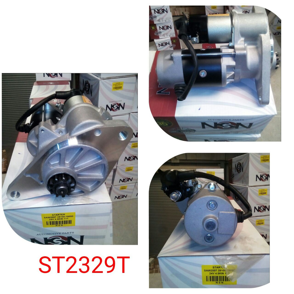 ST2329T   - HINO J08C LONG 24V 11T N/M STARTER MOTOR