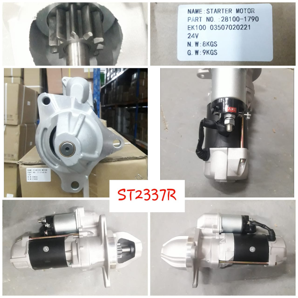 ST2337R   - HINO EK100 24V 11T STARTER MOTOR