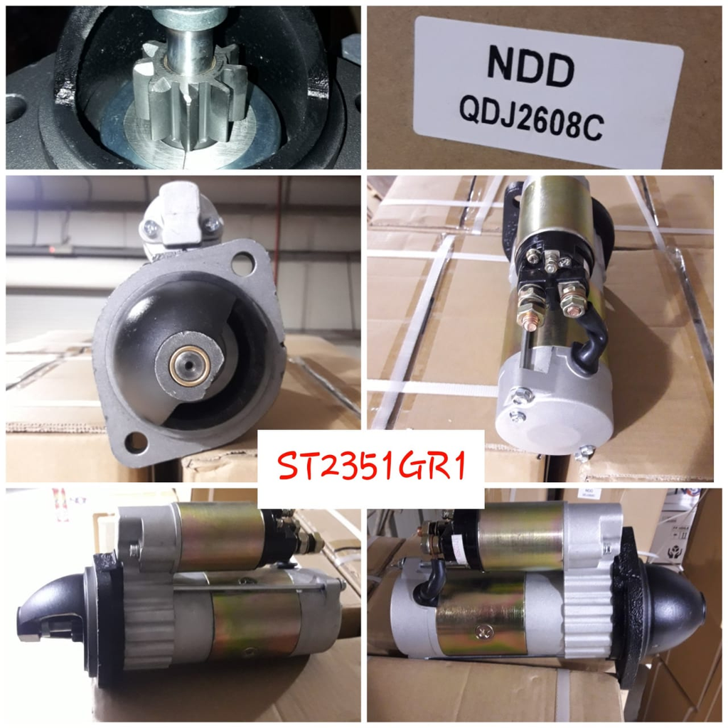 ST2351GR1-CNA CHAOCHAI 4102/05 24V 9T RHO STARTER