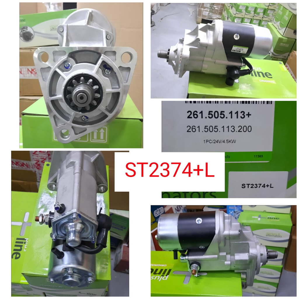 ST2374+L-ISU 6BG1 ND 24V 11T RHO STARTER MOTOR