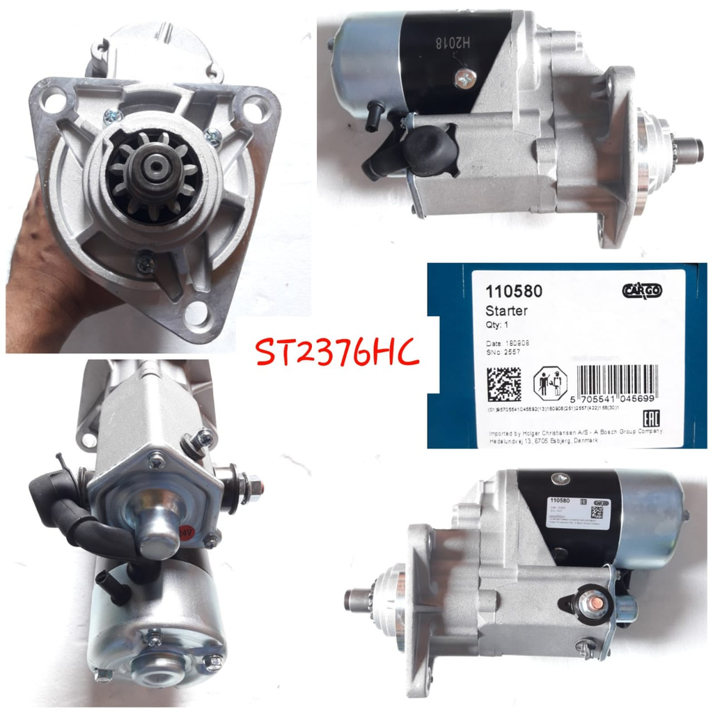 ST2376HC-IZU 6BB1 ND 24V 11T LHO STARTER MOTOR