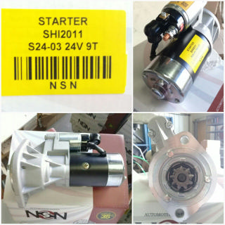 ST2384T   - IZU NPR 24V 9T CW STARTER MOTOR