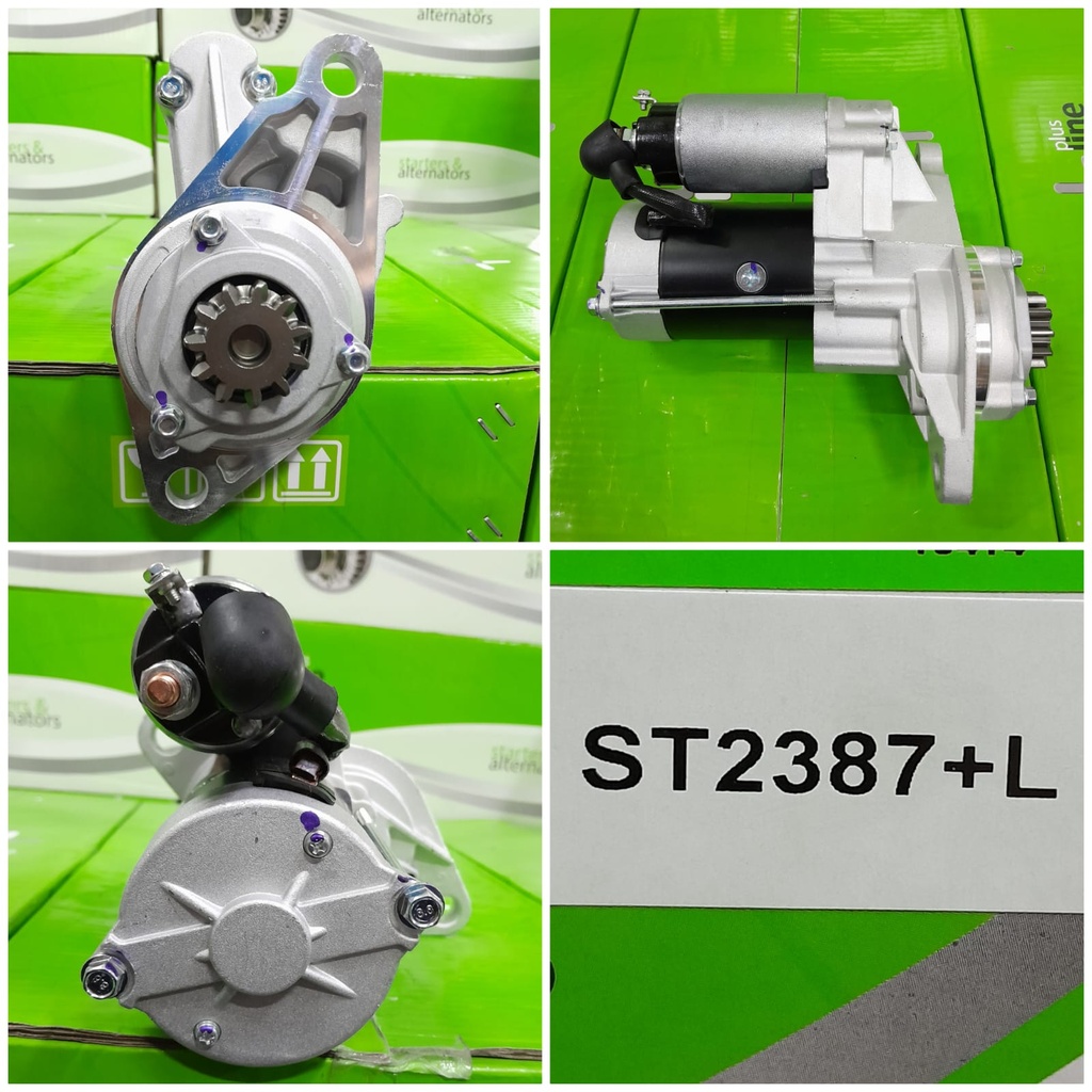 ST2387+L- IZU NPR 24V 11T CCW 4KW BOLT OUTSIDE STARTER MOTOR