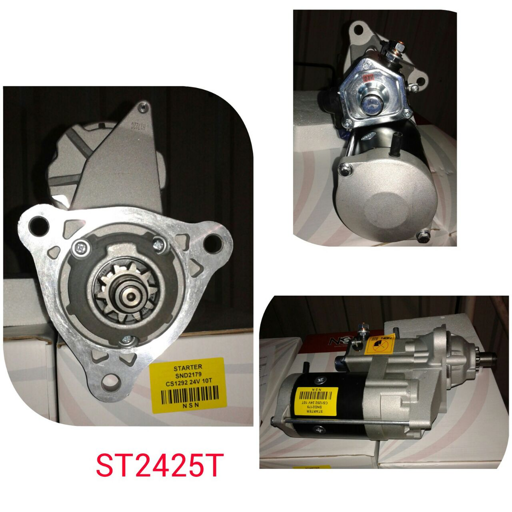 ST2425T   - IVECO ND 24V 10T B/B STARTER MOTOR