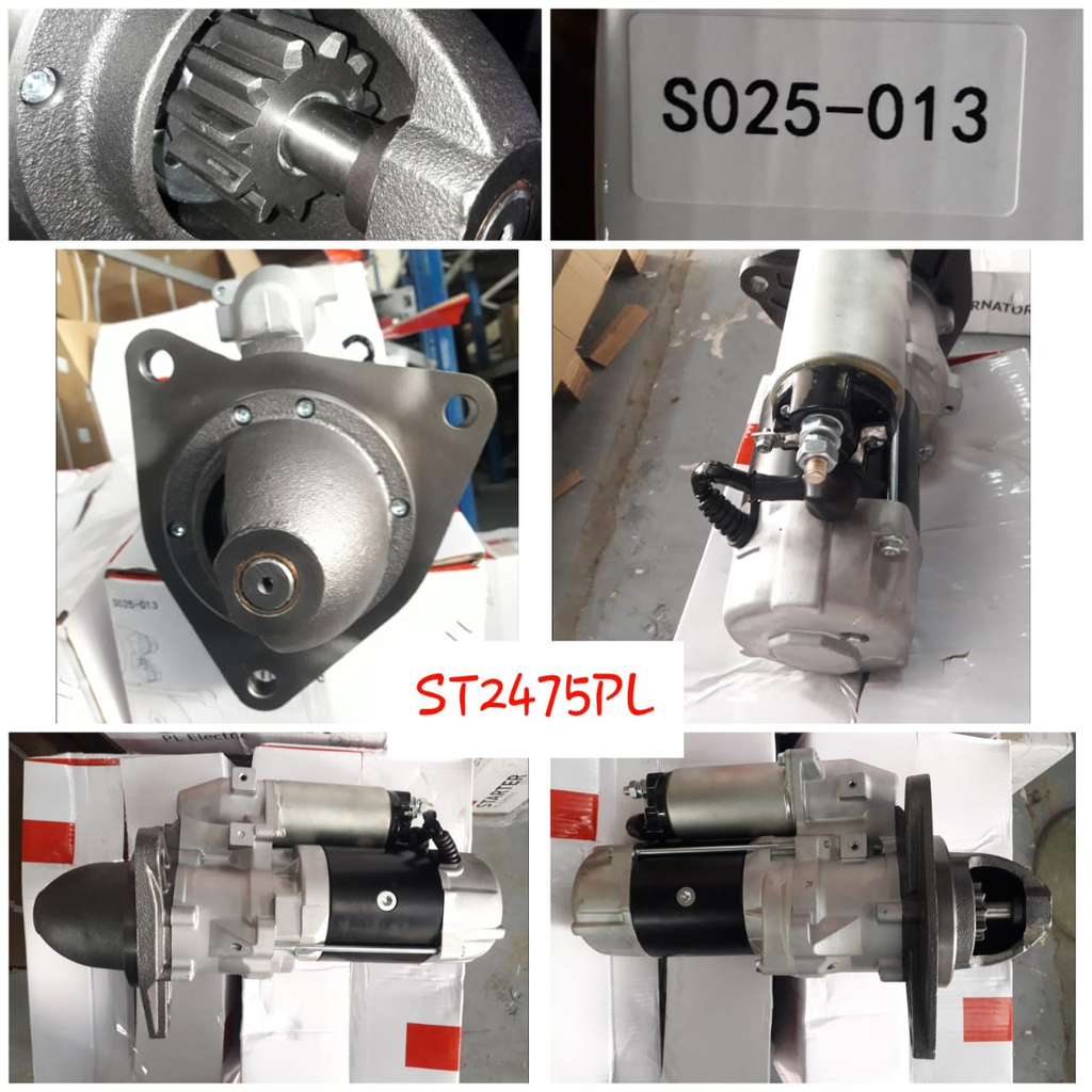 ST2475PL   - KOMATSU D155 DOZER 24V 11T STARTER MOTOR