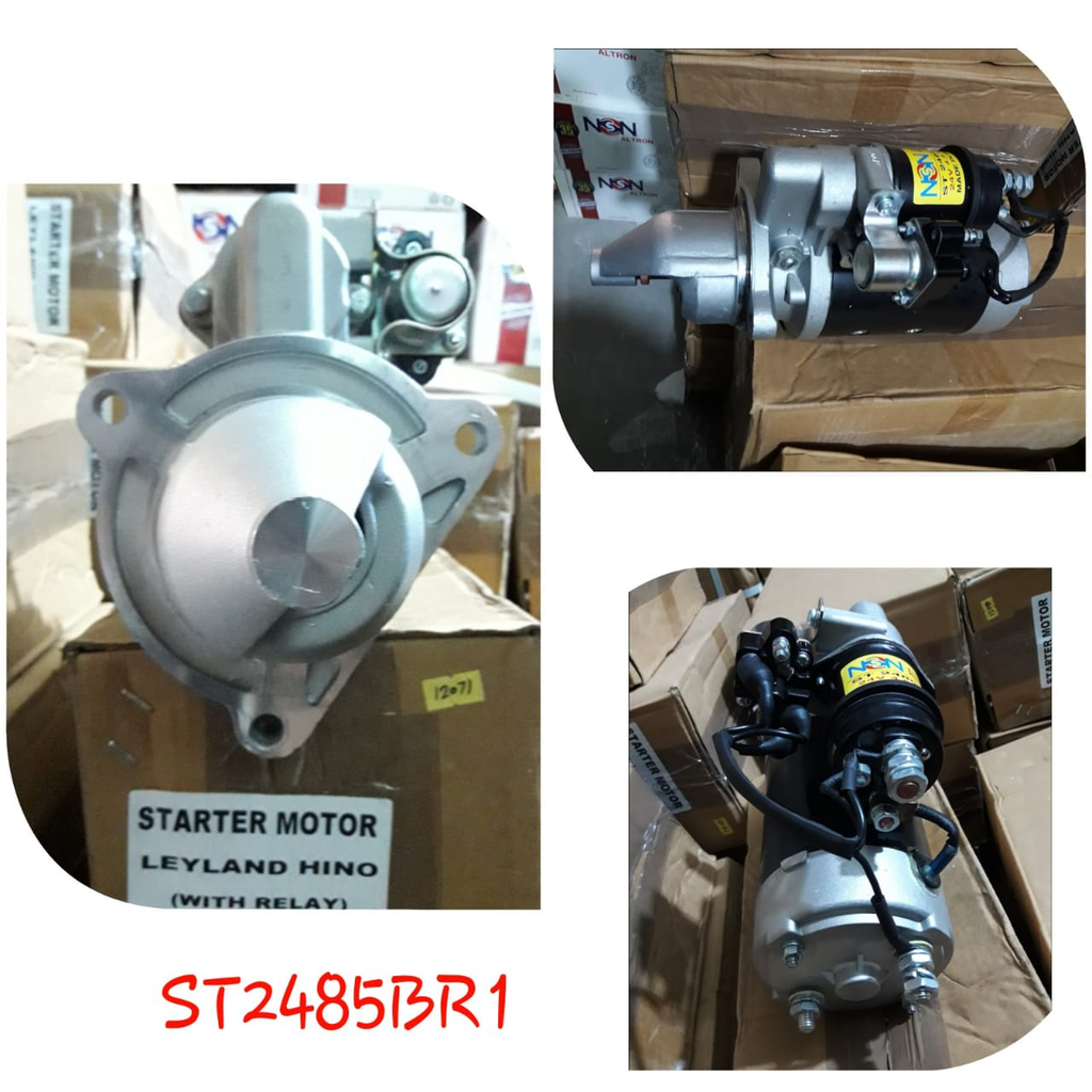 ST2485BR1-LEYLAND 24V 9T ORG STARTER +SAFETY