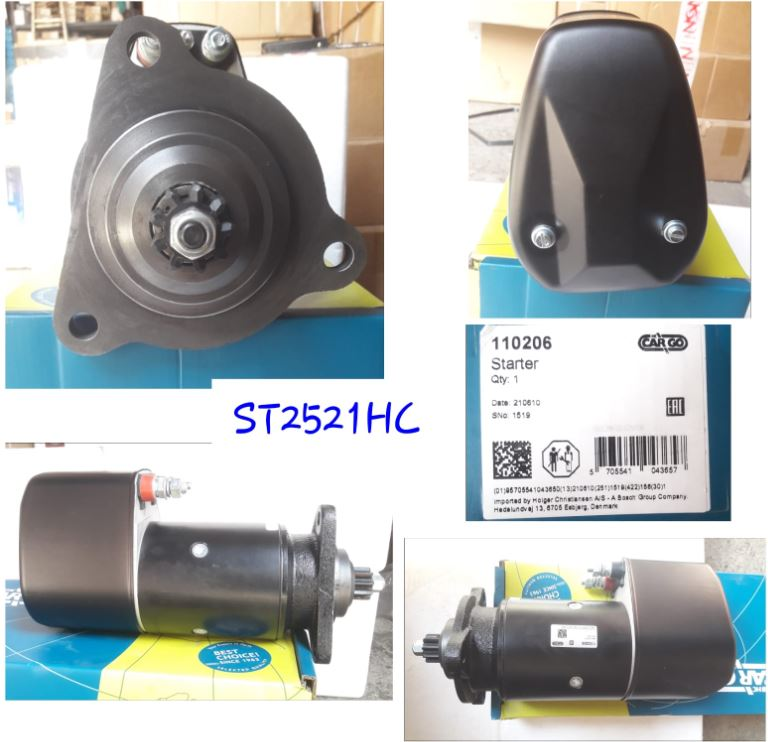ST2521HC-MCD 24V 9T 5.5KW STARTER MOTOR