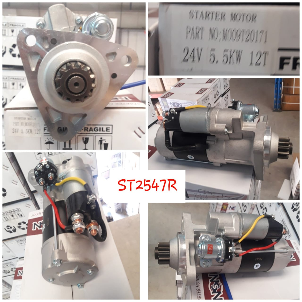 ST2547R   - MCD AXOR MP3 24V 12T BHC STARTER MOTOR