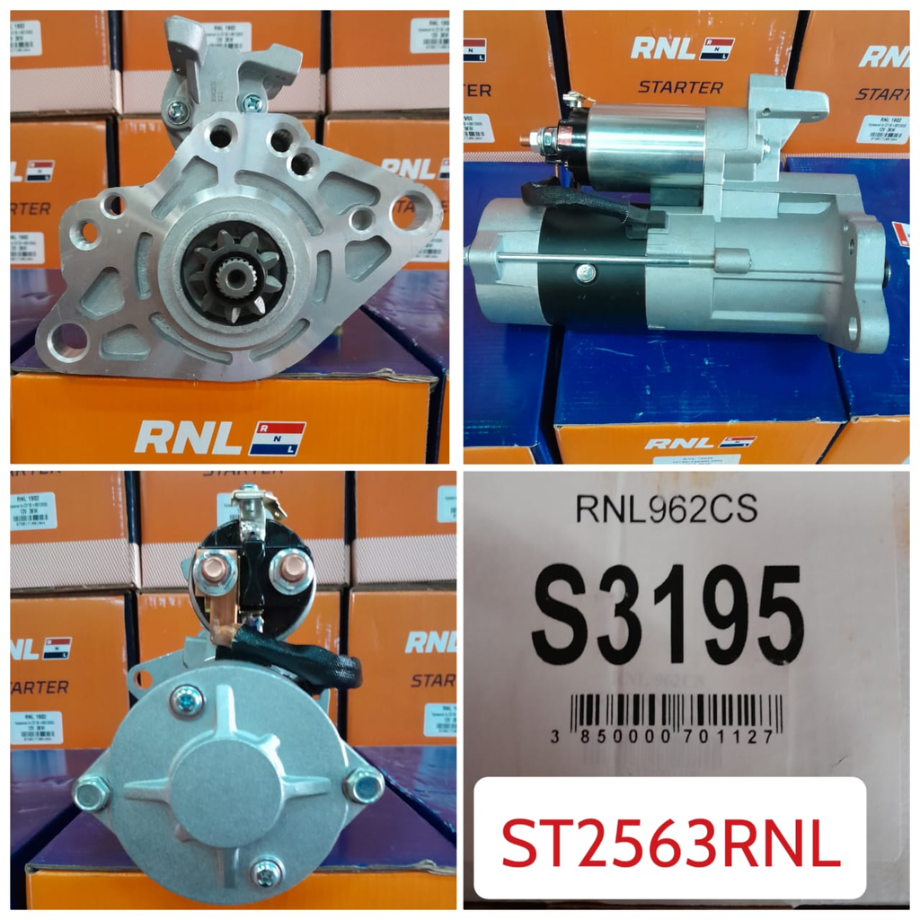 ST2563RNL-MITS CANTER 4D33 24V 9T STARTER MOTOR   