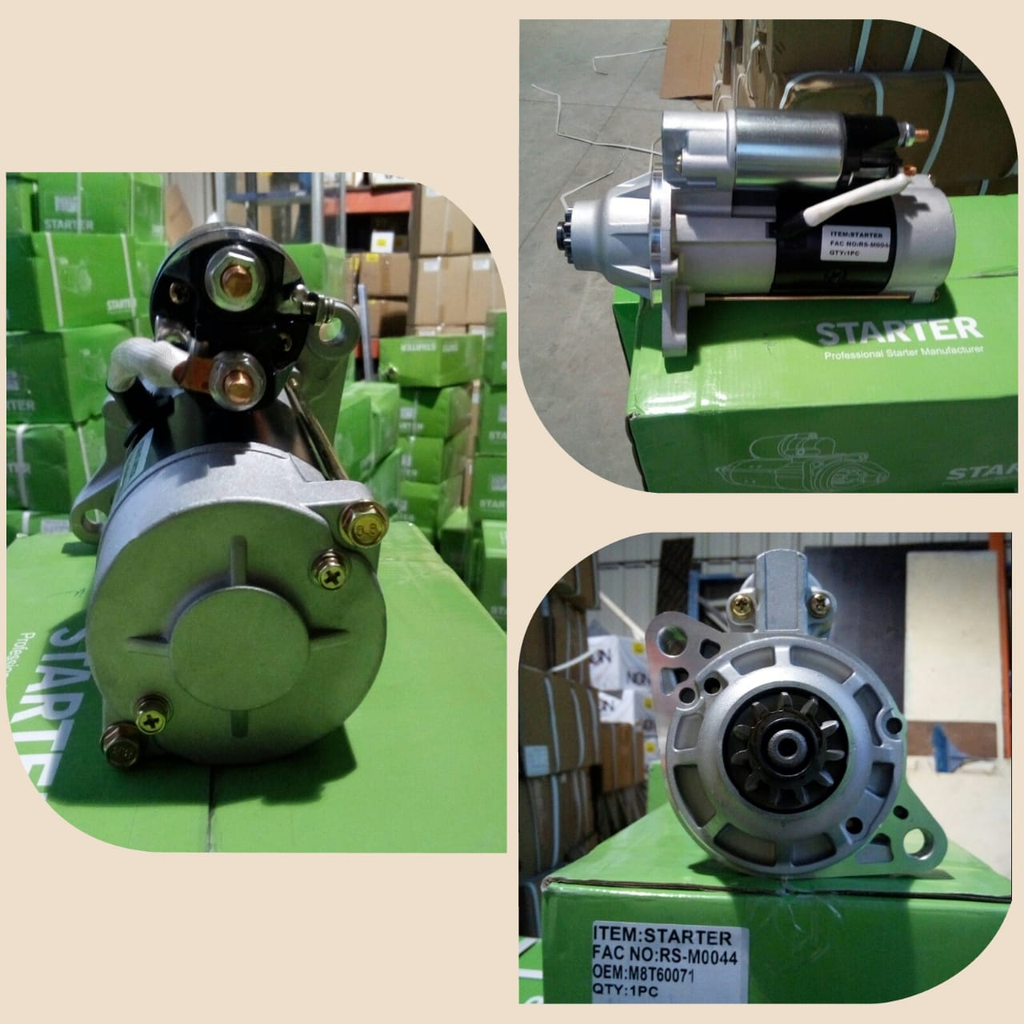 ST2577GR - MITS FUSO 6D17 24V 11T STARTER MOTOR
