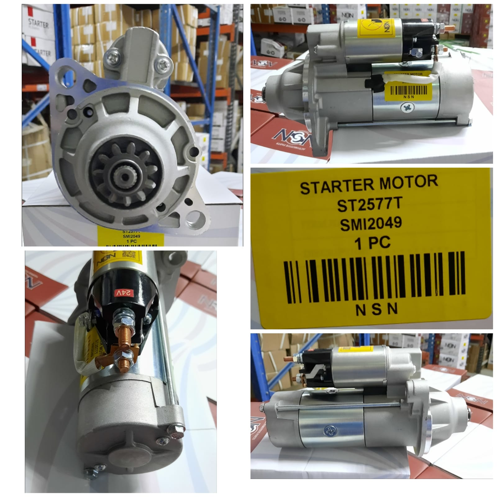 ST2577T   - MITS FUSO 6D17 24V 11T STARTER MOTOR