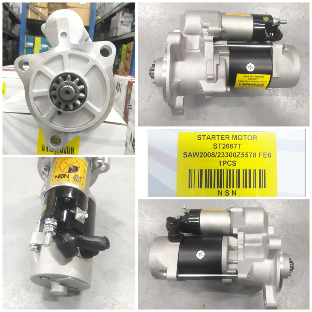 ST2667T   - NSSN FE6 N/M OEM 24V 11T STARTER MOTOR