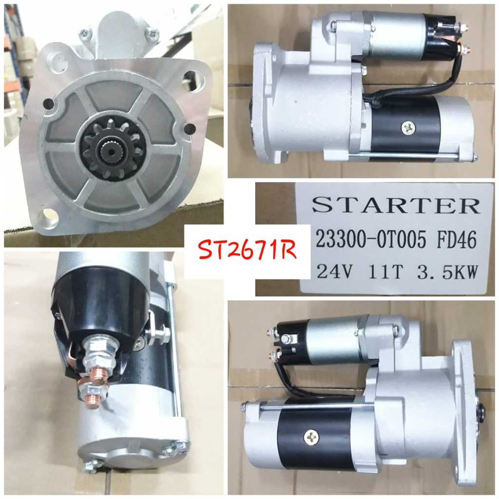 ST2671R-NSSN FD46 24V 11T RHO STARTER MOTOR