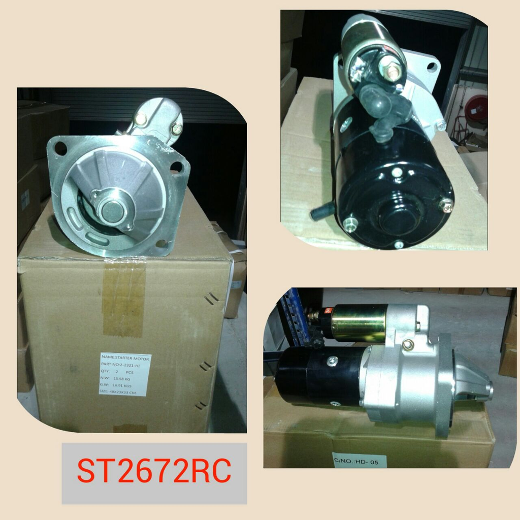 ST2672RC-NSSN TD42 OEM 24V 11T LHO STARTER MOTOR