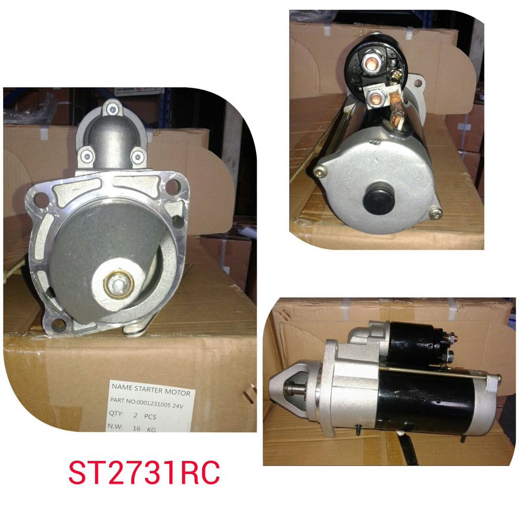 ST2731RC   - PERKIN 24V 9T N/M RHO STARTER MOTOR