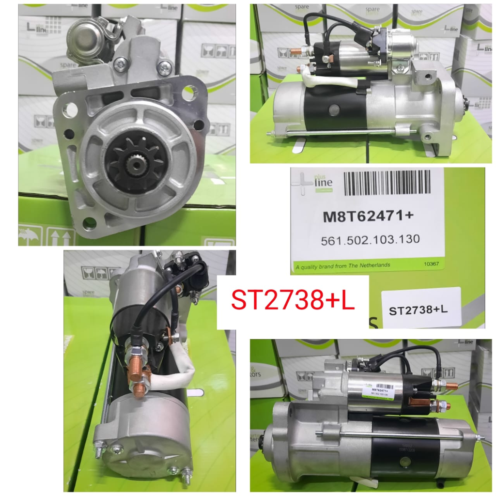 ST2738+L- RNT VLV PENTA 24V 10T RHO 5KW STARTER