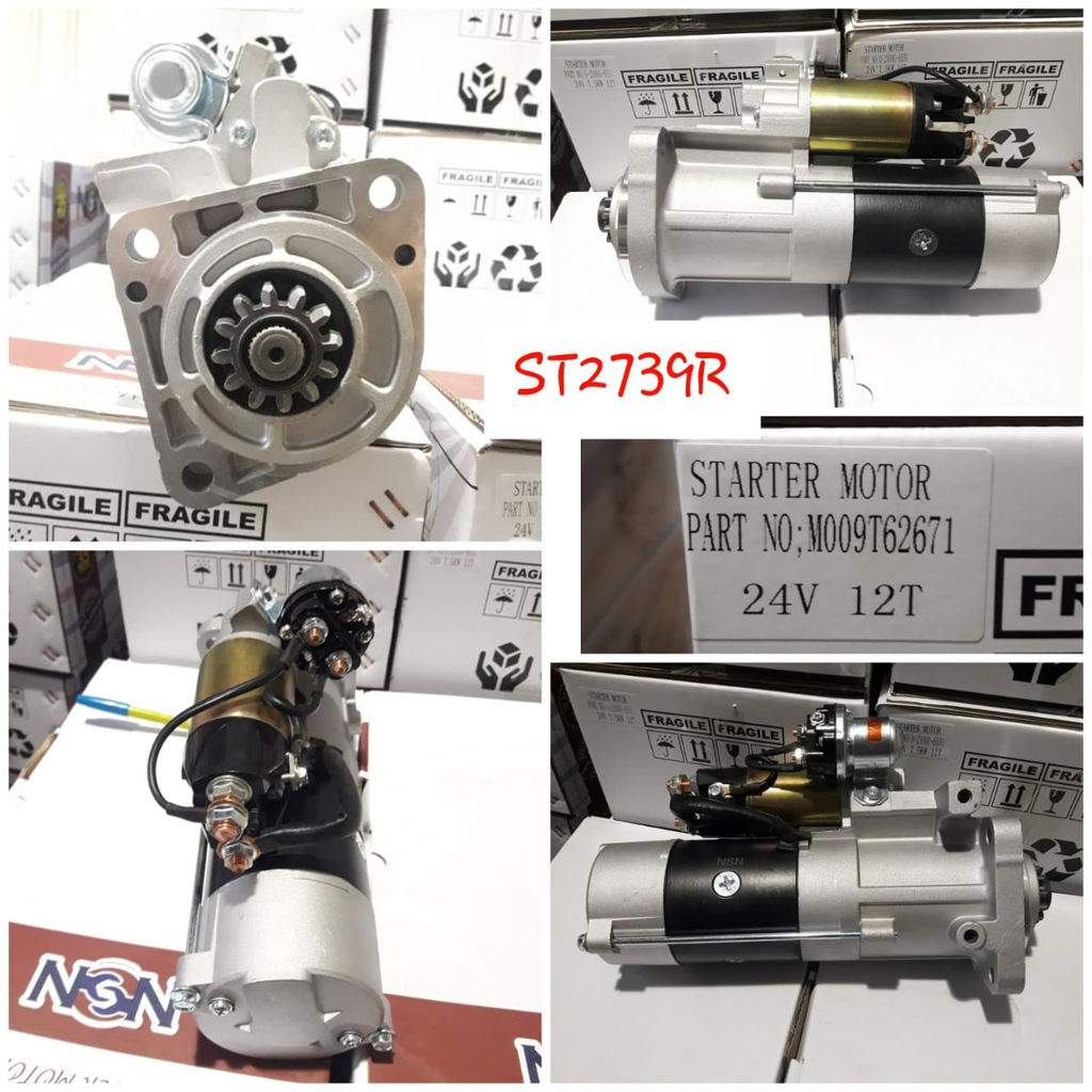 ST2739R   - VLV EXC.EC210 24V 12T RHO O/SEAL STARTER