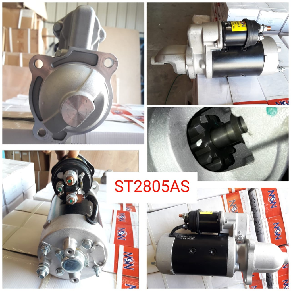 ST2805AS- T.T  24V 10T/40MM RHO STARTER MOTOR WITH LOCK