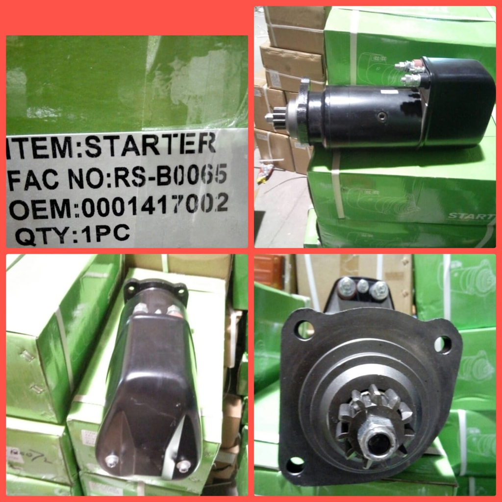 ST2906GR-VLV 24V 11T RHO 6.6KW STARTER MOTOR