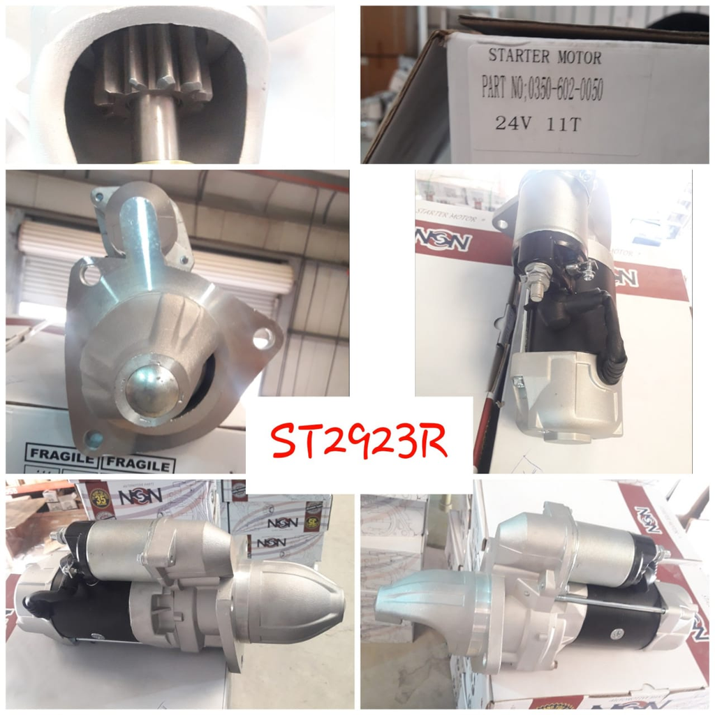 ST2923R   - YANMAR DIA 24V 11T 45MM RHO STARTER MOTR