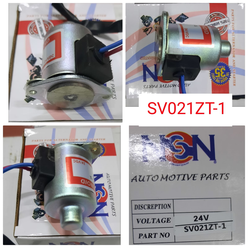 SV021ZT-1- KOMT BIG DIA DIESEL STOPPER VALVE 24V