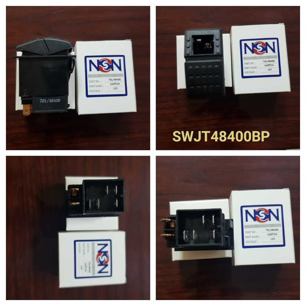 SWJR48400BP  -JCB TYP ROCKER SWITCH 3+2 PIN