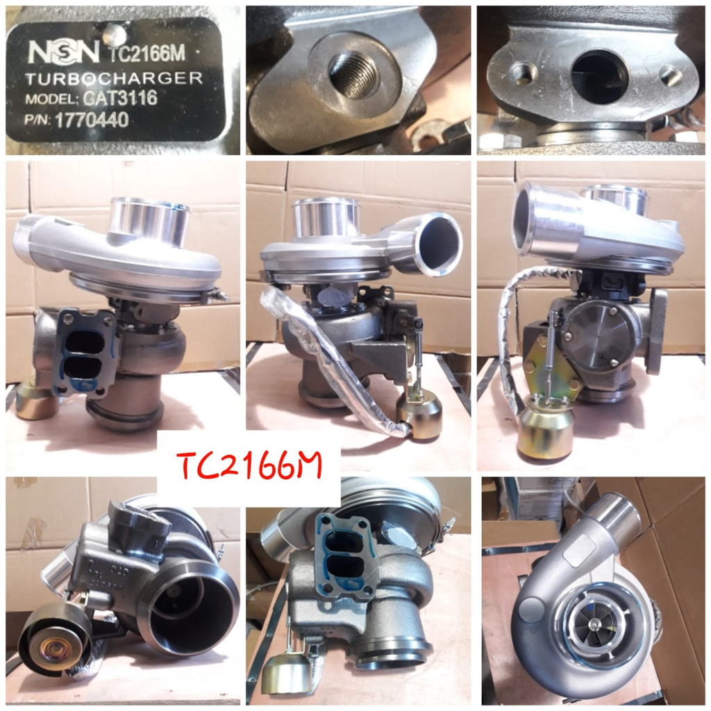 TC2166M   - TURBOCHARGER CAT 950F/325F/C,3126B