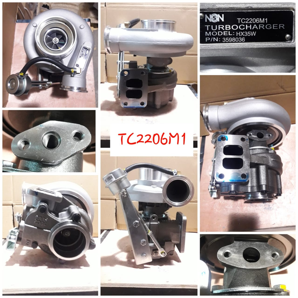 TC2206M1- TURBOCHARGER KOMA/CUMS 6BTAA PC2