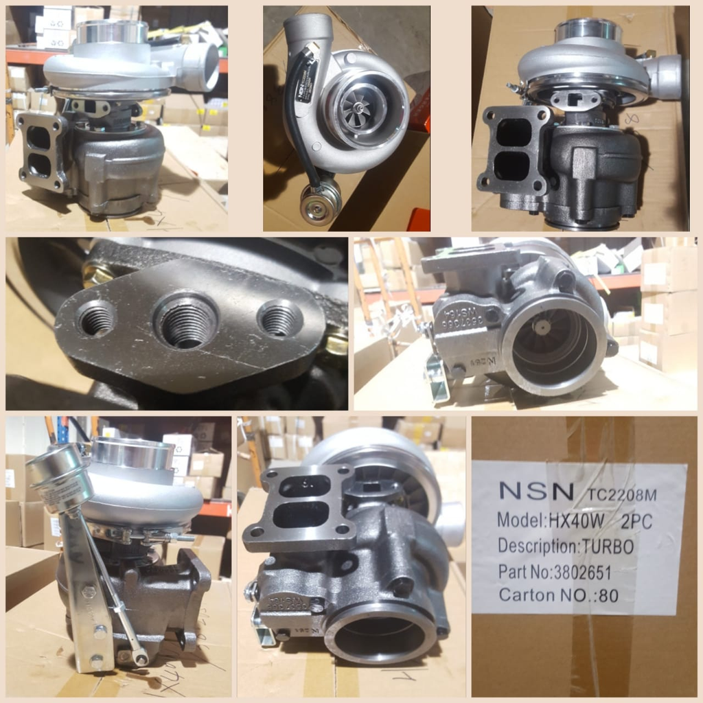 TC2208M-TURBOCHARGER CUM 6CT 1
