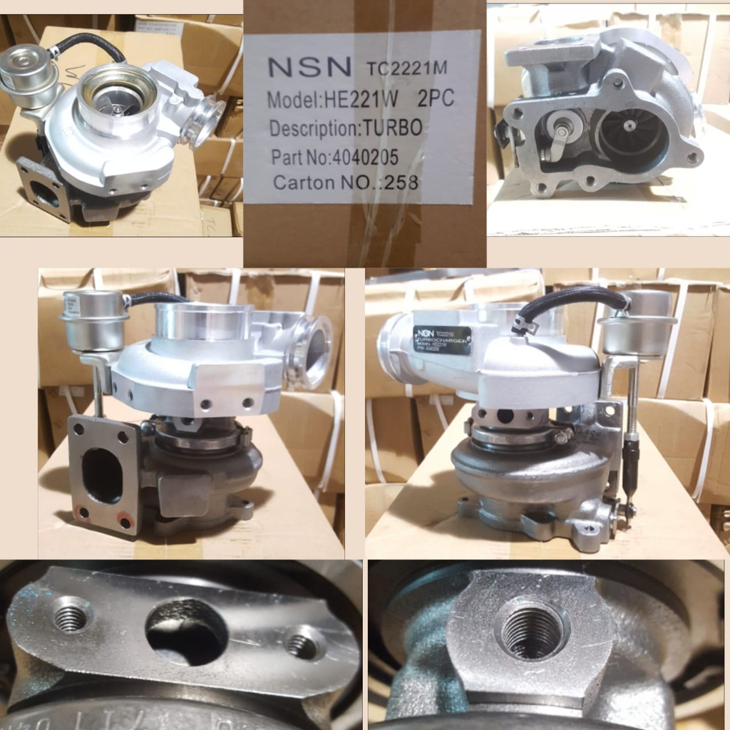 TC2221M-TURBOCHARGER CUMMINS INDUSTRIAL