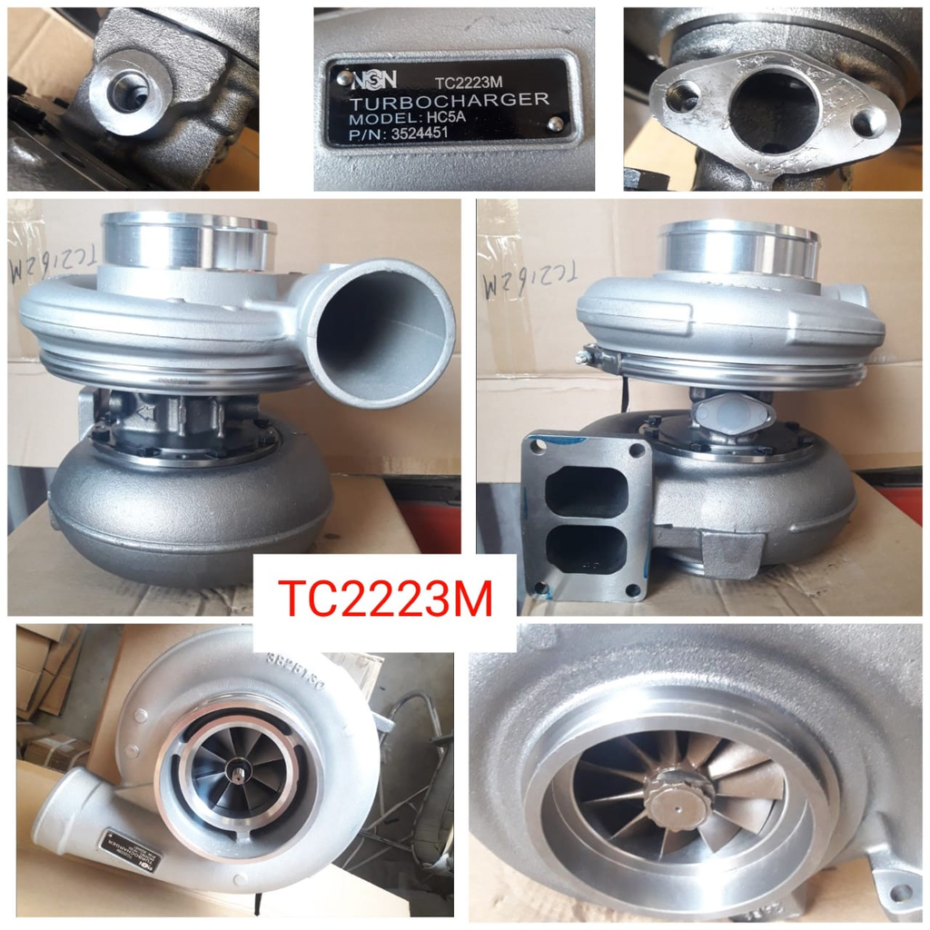 TC2223O-TURBOCHARGER CUMMINS HC5A KTA38