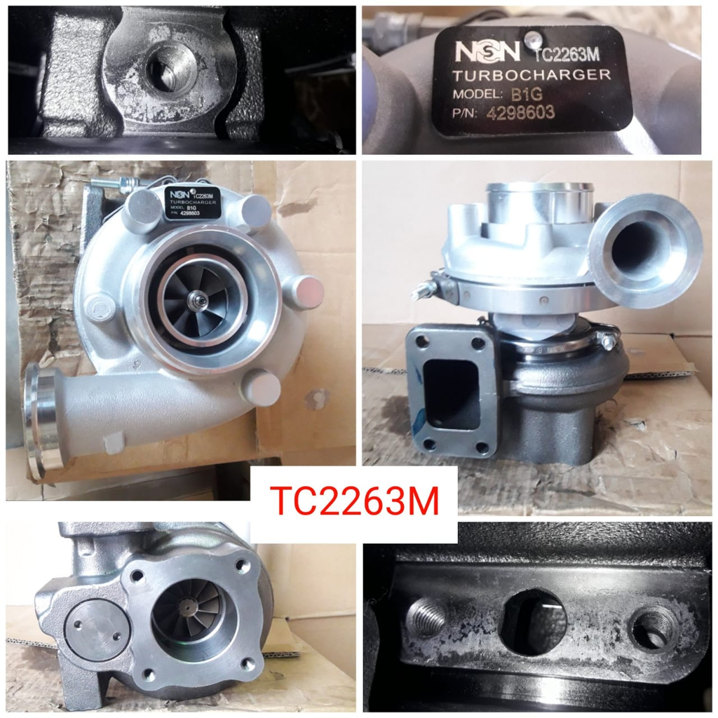 TC2263M- TURBOCHARGER DUETZ/VOLVO B1 S200G