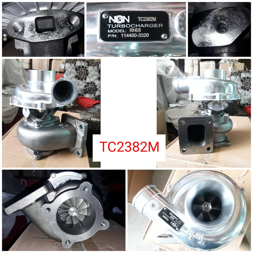 TC2382M-TURBOCHARGER HIT RHE6 EX200-5